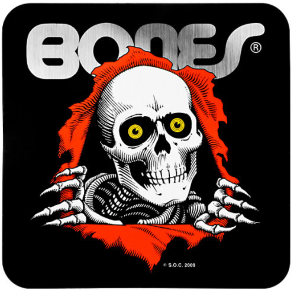 Powell Peralta Skateboard Skeleton 4 Sticker