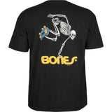 Camiseta Powell Peralta Skateboard  Skeleton  Skull Black