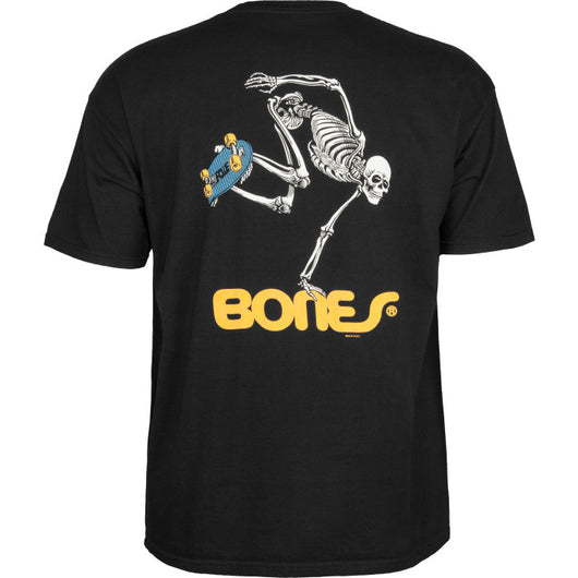 Camiseta Powell Peralta Skateboard  Skeleton  Skull Black