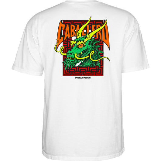 Camiseta Powell Peralta Caballero Street Dragon White