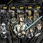 Shape Element Star Wars Serie Completa com 5 Maple
