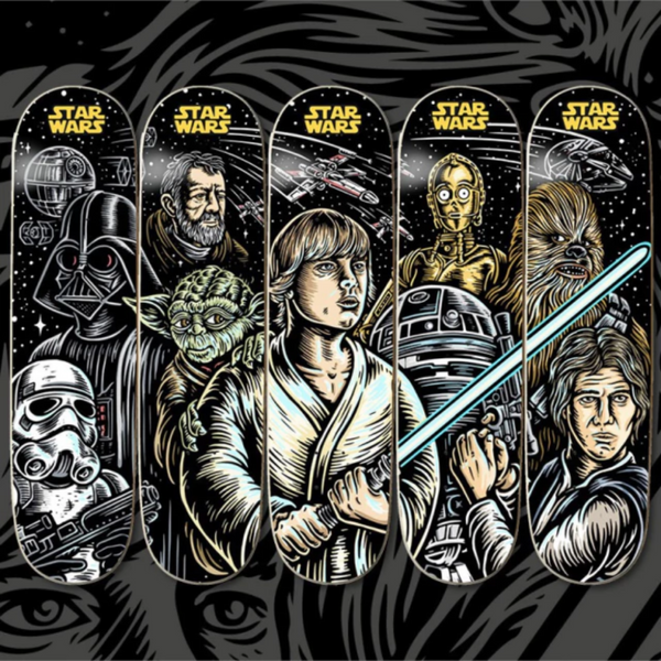 Shape Element Star Wars Serie Completa com 5 Maple