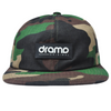 Boné Drama Six Panel Logo Escrito Ripstop Camo