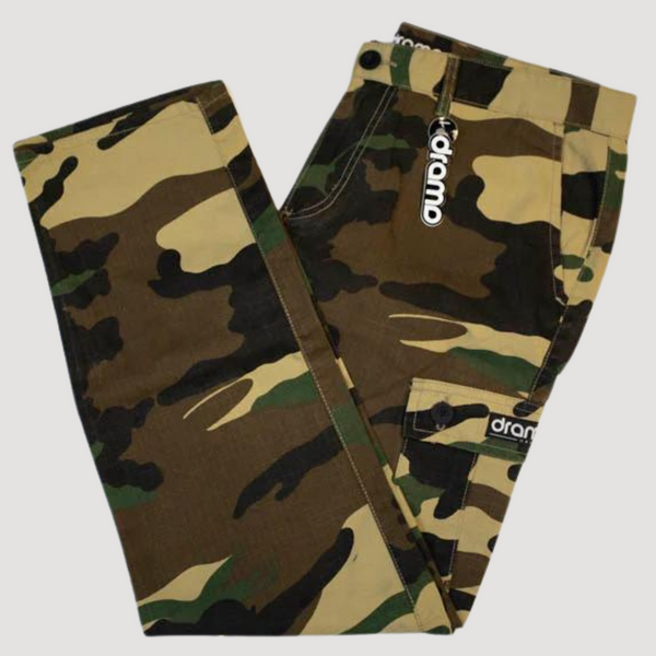 CALÇA DRAMA - CARGO CAMUFLADO MILITAR