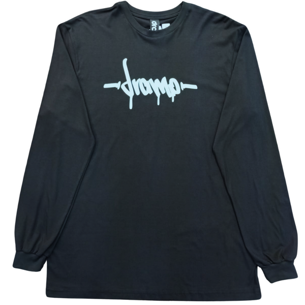 Camiseta Drama Manga Longa Black TAG