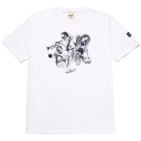 Camiseta Huf Miles Davis Directions Branca