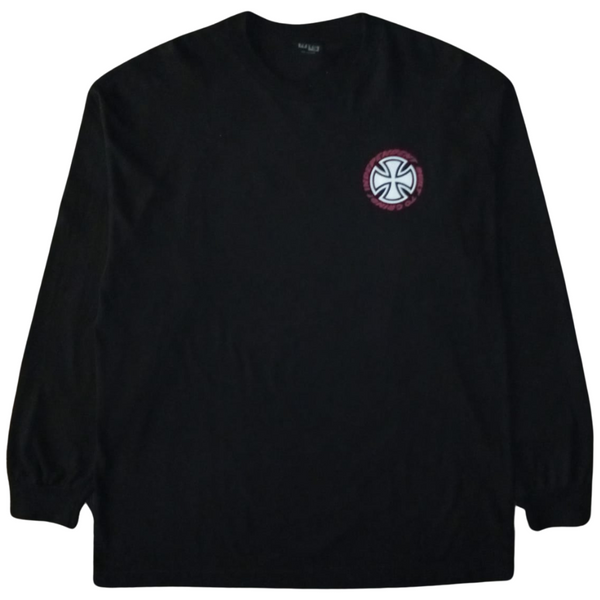 Camiseta Independent TC Blaze long Sleeve Black