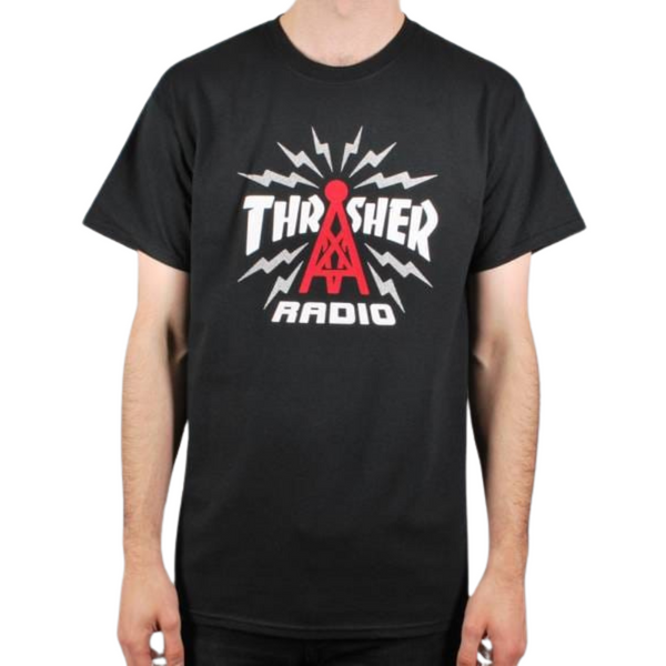 Camiseta Thrasher Radio Skate Black
