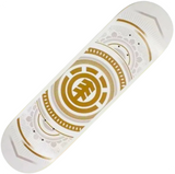 Shape Element Hatched white gold 8.180