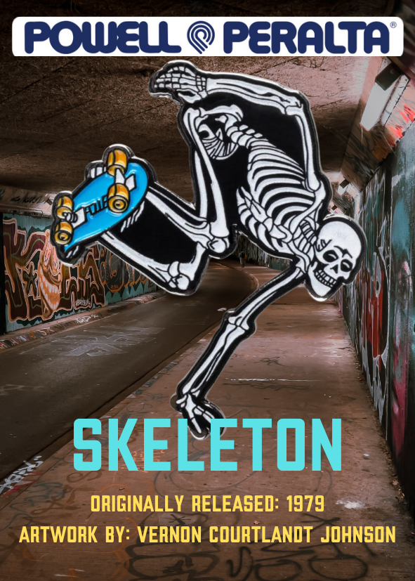 スケートボード Powell Peralta vtg skateboard sticker Powell Peralta Skateboard Sticker - Bones Brigade Winged Ripper