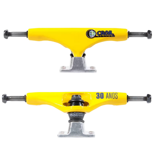 Truck Crail MID 129mm 30 anos 00S Amarelo