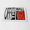 STICKER VANS