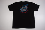 CAMISETA SANTA CRUZ ABSENT FLAME DOT - PRETO