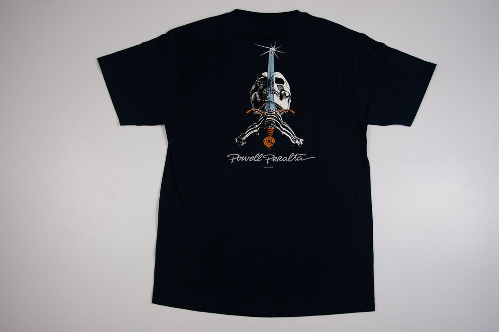 CAMISETA POWELL PERALTA MCGILL SKULL & SNAKE - Blue