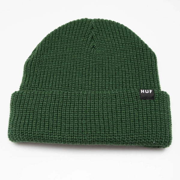 TOUCA HUF USUAL BEANIE - PRETO/VERDE